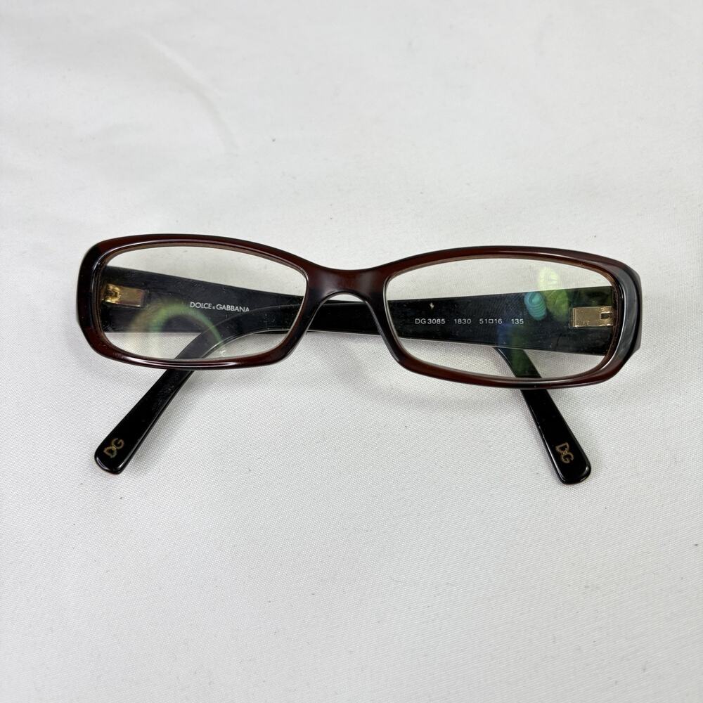 Dolce & Gabbana Reading Glasses Made in Italy, FRAMES ONLY, DG3085, 51[]16-135